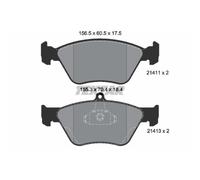 TEXTAR Pastiglie Bremsbelegsatz Frontale per Opel Omega B Caravan Saab 900 II