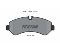 TEXTAR Pastiglie Bremsbelegsatz Posteriore per Mercedes-Benz Sprinter 5-T Kasten