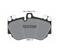 Pastiglie freno 2396101 TEXTAR per PORSCHE AUDI LAMBORGHINI