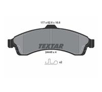 TEXTAR Pastiglie Freni Anteriori per Chevrolet Trailblazer Isuzu Ascender 9-7X