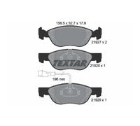 TEXTAR Pastiglie Freni Anteriori per Fiat Brava Marea Fine Lancia Delta II Dedra