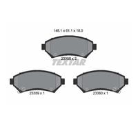 TEXTAR Pastiglie Freni Anteriori per Opel Sintra Chevrolet Trans Sport Impala
