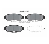 TEXTAR Pastiglie Freni Posteriori per Chevrolet Trailblazer Isuzu Ascender 9-7X