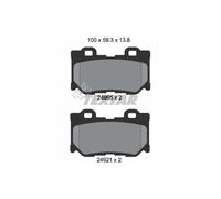 TEXTAR Pastiglie Freni Posteriori per Infiniti QX70 Fx Nissan 370 Z Roadster