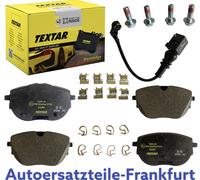 Set di pastiglie freno TEXTAR 2626801, anteriore