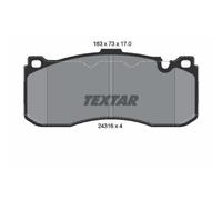 TEXTAR Pastiglie Freno Bremsbelegsatz Frontale per BMW 1er 3er Touring Mini