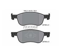 TEXTAR Pastiglie Freno Bremsbelegsatz Frontale per Ford Fiesta VII