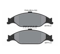 TEXTAR Pastiglie Freno Bremsbelegsatz Frontale per Ford USA MUSTANG Coupé