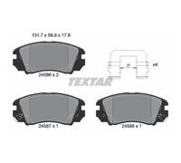 TEXTAR Pastiglie Freno Bremsbelegsatz Frontale per Kia Magentis Hyundai Sonata V