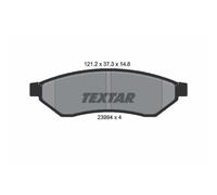 TEXTAR Pastiglie Freno Bremsbelegsatz Posteriore per Chevrolet Evanda Daewoo