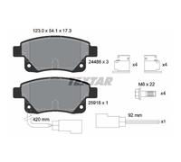 TEXTAR Pastiglie Freno Bremsbelegsatz Posteriore per Ford Bus Transito