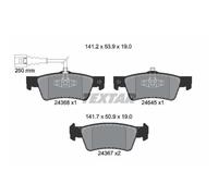 TEXTAR Pastiglie Freno Bremsbelegsatz Posteriore per VW Vans V Bus Multivan