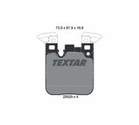TEXTAR Pastiglie Freno Bremsbelegsatz Posteriore Sistema Teves per BMW 4 Coupé