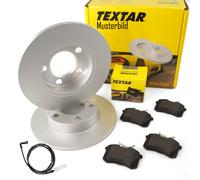 Textar Set Completo Freni + Contatto Frontale per BMW 1er E87 3er E90