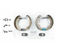 TEXTAR Set Di Freni Posteriori Per Fiat Ducato Pritsche/Fahrgestell