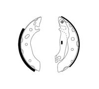 TEXTAR Set Di Freni Posteriori Per Ford Escort VII Berlina GAL