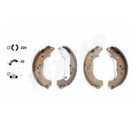 TEXTAR Set Di Freni Posteriori Per Ford Focus II DA_ HCP DP