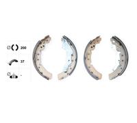 TEXTAR Set Di Freni Posteriori Per Toyota Carina E Station Wagon