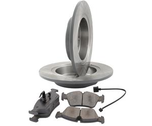 TEXTAR Set Dischi Freno Anteriore Pieno Adatto Pastiglie per BMW 3er E30