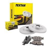 TEXTAR Set Freni Pastiglie + Dischi Freno Pieno Posteriore per VW Audi