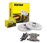 TEXTAR Set Freni Pastiglie + Dischi Pieno Posteriore per VW Seat Golf IV