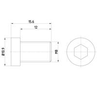 Vite, disco freno TEXTAR TPM0009