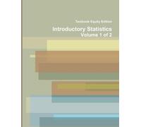 Textbook Equity Edition Introductory Statistics (Tascabile)