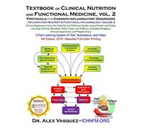 Alex Vasquez Textbook of Clinical Nutrition and Functional Medicine, (Tascabile)
