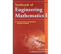 Textbook of Engineering Mathematics: For First Year Diploma in Engineering/Polytechnic Students (1)