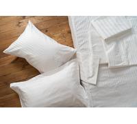 TextilDepot24 - Biancheria da letto a strisce da 20 mm, con chiusura a busta, 100% cotone