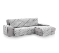 Textilhome Copridivano Chaise Longue con Penisola Malu 240cm - Salvadivano Trapuntato Universale con Bracciolo Destro, Protezione per Animali Domestici, Colore C/2 (Visto da Davanti)