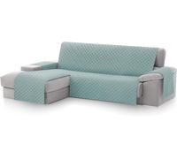 Textilhome - Copridivano Salvadivano Chaise Longe Malu - Color Acquamarina -BRAC