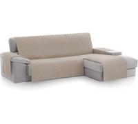 Textilhome - Copridivano Salvadivano Chaise Longe Malu - Color Beige -BRACCIOLO