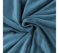 TexTrend Tessuto al Metro per Cucito - Tessuto di Peluche Minky - 1 Metro 160 x 100 cm - Neonati - Morbido - Liscio Jeans