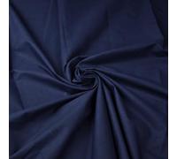 Textrend, tessuto in cotone a metro, per bambini, tinta unita, morbido, tessuto 1x1,6m, patchwork, stoffa per cucire, tessuti metraggio (Blu marino)