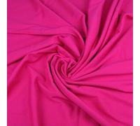 Textrend, tessuto jersey a metraggio, 100% cotone, morbido, tessuti per cucito, tinta unita, patchwork, stoffa 1x1,75m, 140g/m2, craftina, metro (Fucsia)