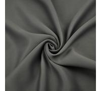 Textrend, tessuto oscurante, tessuti per tende, 100% poliestere, stoffa 1x1,5m, per metri, per cucire, titna unita (Grigio scuro)