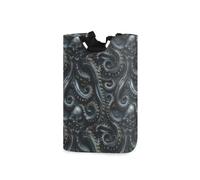 Texture animale mare grafite metallo scuro oro cesti portabiancheria pieghevoli e impermeabili cesti lavanderia con manico robusto cubbies mini coperte per bambini asciugamano ufficio cajas