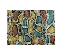 Texture colorata della pelle di serpente, puzzle da 500 pezzi per adulti - puzzle in legno per adulti e anziani