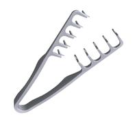 Texture Comb, ampia Tooth Combs for Curly Hair, 7,28 x 2,76 Inch Roots Volumizing Grooming Tool, Bangs Seam Covering Accessory, Women Hairdressing Salon Device, Home Travel Daily Styling Attrezzature