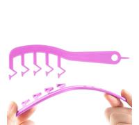 Texture Comb - Spazzola per capelli professionale antistatica a forma di Z per copertura cuciture in ABS 17,5x4,5 cm | Pettine per capelli per uomini, donne, adolescenti, cuoio capelluto, massaggi