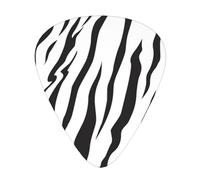 Texture della tigre del Bengala,12 pezzi di plettri per chitarra, 3 plettri di diverso spessore per chitarra acustica, basso, ukulele
