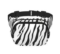 Texture della tigre del Bengala, Marsupio quadrato a doppio strato, borsa da viaggio, marsupio casual