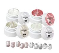 Texture Gel for Nails 8ml Spider Elastic Drawing Manicure Art | UV Gel for Home Salon Party Wedding Daily Shop Studio