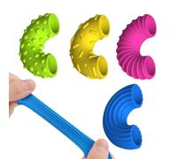 Texture in Silicone Giocattolo di Fidget - Toy Sensory Coinvolgente | Strumento Stress Alleliever Le Trame Sensoriali Si Agitano Adatte All'addestramento al Focus Ansia E all