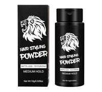 Texture Powders Men 15 g - Polvere per la cura dei capelli | Volume di sollevamento delle radici a lunga durata senza risciacquo per viaggi a casa Stile testurizzante da donna, finitura opaca