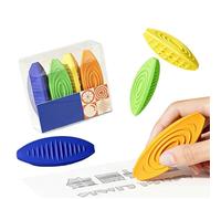 Textured Sensory Fidget, Handheld Pocket Stone, Flessibile con tocco morbido, Light Tocco Relief Toy, Silent with Ergonomic Design, Classroom Accessory for Home and Office
