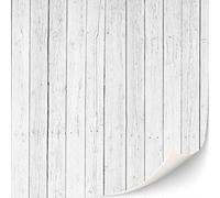 TexturKontor 3 fogli autoadesivi murali in mattoni per case delle bambole scala 1:12 (parete bianca)