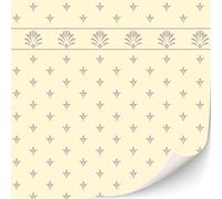 TexturKontor 3 Fogli di Carta da Parati Autoadesiva per Case delle Bambole Scala 1:12 - Antica Classica Vittoriana (Megan)