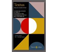 Textus. English studies in Italy (2025). Vol. 1 - AA.VV.